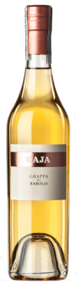 93,95 € Envio grátis | Grappa Gaja Barolo I.G.T. Grappa Piemontese Piemonte Itália Garrafa Medium 50 cl