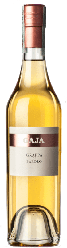 42,95 € Envio grátis | Aguardente Grappa Gaja Barolo I.G.T. Grappa Piemontese Piemonte Itália Garrafa Medium 50 cl