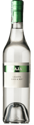 47,95 € Free Shipping | Grappa Gaja Gaja & Rey I.G.T. Grappa Piemontese Piemonte Italy Medium Bottle 50 cl