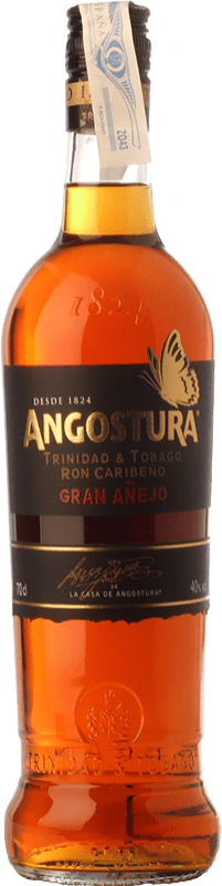 25,95 € Envío gratis | Ron Angostura Gran Añejo Trinidad y Tobago 70 cl
