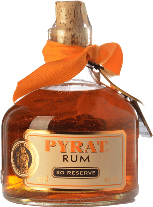 39,95 € Spedizione Gratuita | Rum Anguilla Pyrat XO Extra Old — Extra Vecchio, Riserva anguilla Regno Unito 70 cl