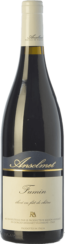 31,95 € 免费送货 | 红酒 Anselmet D.O.C. Valle d'Aosta 瓦莱达奥斯塔 意大利 Fumin 瓶子 75 cl