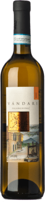 13,95 € Spedizione Gratuita | Vino Bianco Venditti Vàndari D.O.C. Sannio Campania Italia Falanghina Eco — Biologico 75 cl