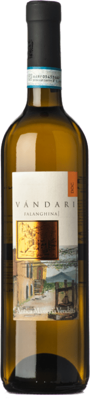 12,95 € Бесплатная доставка | Белое вино Venditti Vàndari D.O.C. Sannio Кампанья Италия Falanghina бутылка 75 cl