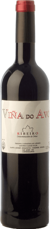 12,95 € Envoi gratuit | Vin Rouge Cajide Gulín Viña do Avó Jeune D.O. Ribeiro Galice Espagne Garnacha — Grenache, Mencía, Sousón — Sousão, Brancellao, Caíño Bouteille 75 cl