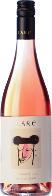 9,95 € Kostenloser Versand | Rosé-Wein Añadas Care D.O. Cariñena Aragón Spanien Tempranillo, Cabernet Sauvignon Flasche 75 cl