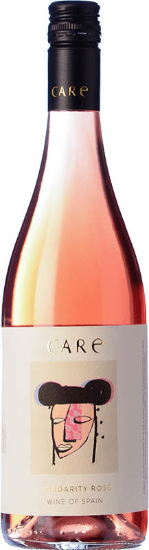 9,95 € Envio grátis | Vinho rosé Añadas Care D.O. Cariñena Aragão Espanha Tempranillo, Cabernet Sauvignon Garrafa 75 cl