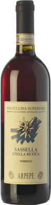 66,95 € Free Shipping | Red wine Ar.Pe.Pe. Sassella Stella Retica D.O.C.G. Valtellina Superiore Lombardia Italy Nebbiolo Bottle 75 cl