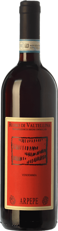 21,95 € Free Shipping | Red wine Ar.Pe.Pe. D.O.C. Valtellina Rosso Lombardia Italy Nebbiolo Bottle 75 cl