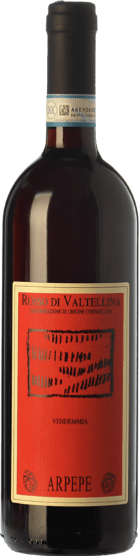 23,95 € Envío gratis | Vino tinto Ar.Pe.Pe. D.O.C. Valtellina Rosso Lombardia Italia Nebbiolo Botella 75 cl