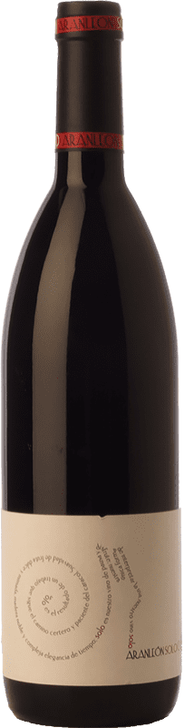 11,95 € Free Shipping | Red wine Aranleón Solo Aged D.O. Utiel-Requena Valencian Community Spain Tempranillo, Syrah, Bobal Bottle 75 cl