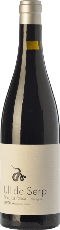 29,95 € Free Shipping | Red wine Arché Pagés Ull de Serp Carinyena Aged D.O. Empordà Catalonia Spain Carignan Bottle 75 cl