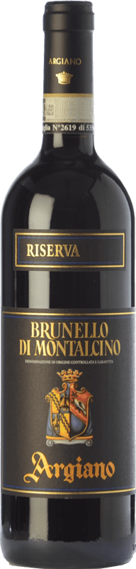 192,95 € Envio grátis | Vinho tinto Argiano Reserva D.O.C.G. Brunello di Montalcino Tuscany Itália Sangiovese Garrafa 75 cl