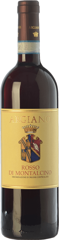 22,95 € Spedizione Gratuita | Vino rosso Argiano D.O.C. Rosso di Montalcino Toscana Italia Sangiovese Bottiglia 75 cl