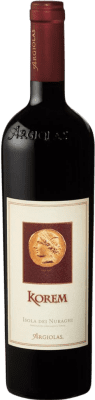 42,95 € 免费送货 | 红酒 Argiolas Korem I.G.T. Isola dei Nuraghi 撒丁岛 意大利 Carignan, Bobal, Cannonau 瓶子 75 cl