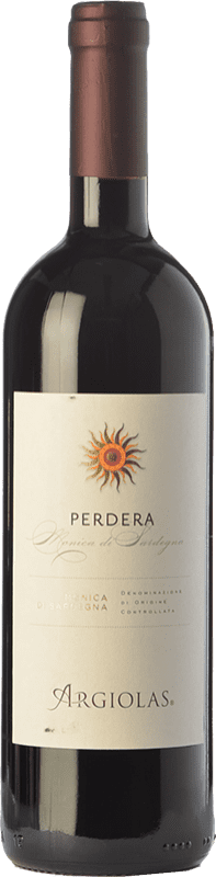 14,95 € 免费送货 | 红酒 Argiolas Perdera D.O.C. Monica di Sardegna 撒丁岛 意大利 Carignan, Bobal, Monica 瓶子 75 cl
