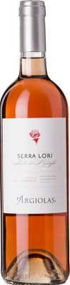 9,95 € Free Shipping | Rosé wine Argiolas Serra Lori I.G.T. Isola dei Nuraghi Sardegna Italy Carignan, Bobal, Cannonau, Monica Bottle 75 cl