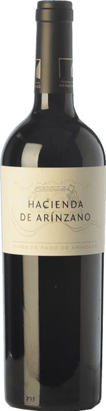 17,95 € 免费送货 | 红酒 Arínzano Hacienda 岁 D.O.P. Vino de Pago de Arínzano 纳瓦拉 西班牙 Tempranillo, Merlot, Cabernet Sauvignon 瓶子 75 cl