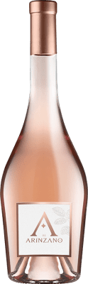 19,95 € Envío gratis | Vino rosado Arínzano Hacienda D.O.P. Vino de Pago Señorío de Arínzano Navarra España Tempranillo Botella 75 cl