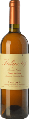 14,95 € Free Shipping | White Wine Armosa Salipetrj I.G.T. Terre Siciliane Sicily Italy Moscato — Muscat 75 cl