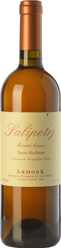 13,95 € Free Shipping | White wine Armosa Salipetrj I.G.T. Terre Siciliane Sicily Italy Muscat White Bottle 75 cl