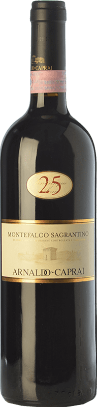 71,95 € Бесплатная доставка | Красное вино Caprai D.O.C.G. Sagrantino di Montefalco Umbria Италия Sagrantino 25 Лет бутылка 75 cl