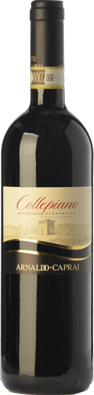 31,95 € Spedizione Gratuita | Vino rosso Caprai Collepiano D.O.C.G. Sagrantino di Montefalco Umbria Italia Sagrantino Bottiglia 75 cl
