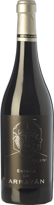 46,95 € Free Shipping | Red wine Arrayán Estela Aged D.O. Méntrida Castilla la Mancha Spain Merlot, Syrah, Cabernet Sauvignon, Petit Verdot Bottle 75 cl