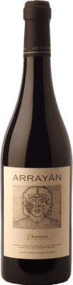 25,95 € Free Shipping | Red wine Arrayán Premium Crianza D.O. Méntrida Castilla la Mancha Spain Merlot, Syrah, Cabernet Sauvignon, Petit Verdot Bottle 75 cl