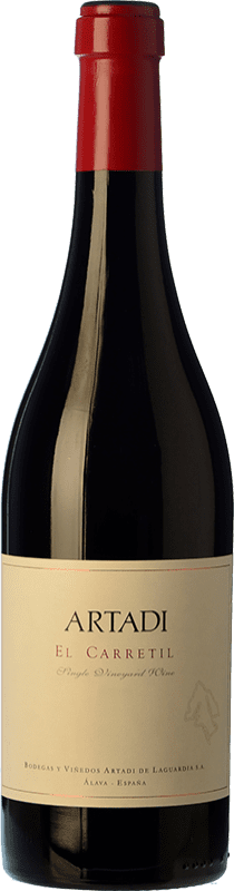 237,95 € Free Shipping | Red wine Artadi El Carretil Crianza Spain Tempranillo Bottle 75 cl