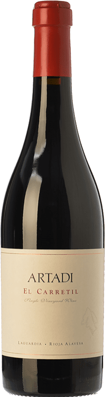 219,95 € 免费送货 | 红酒 Artadi El Carretil 岁 D.O.Ca. Rioja 拉里奥哈 西班牙 Tempranillo 瓶子 Magnum 1,5 L