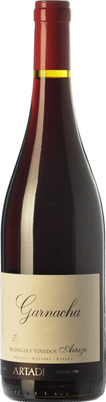 10,95 € 免费送货 | 红酒 Artazu By Artazu 年轻的 D.O. Navarra 纳瓦拉 西班牙 Grenache 瓶子 75 cl