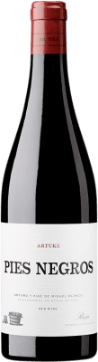 15,95 € 送料無料 | 赤ワイン Artuke Pies Negros 高齢者 D.O.Ca. Rioja ラ・リオハ スペイン Tempranillo, Graciano ボトル 75 cl