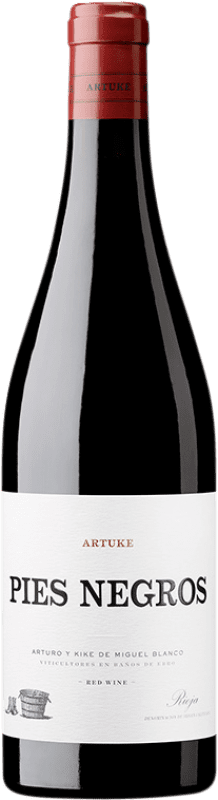 16,95 € Envio grátis | Vinho tinto Artuke Pies Negros Crianza D.O.Ca. Rioja La Rioja Espanha Tempranillo, Graciano Garrafa 75 cl