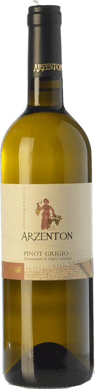 11,95 € Kostenloser Versand | Weißwein Arzenton D.O.C. Colli Orientali del Friuli Friaul-Julisch Venetien Italien Grauburgunder Flasche 75 cl