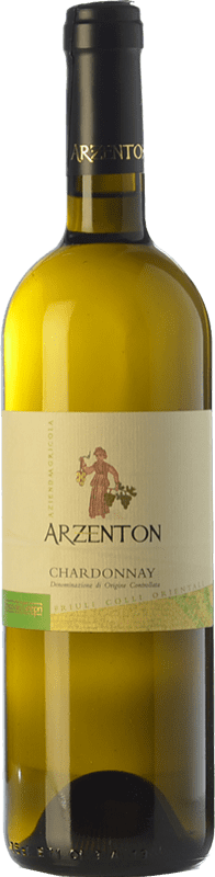 14,95 € Envío gratis | Vino blanco Arzenton D.O.C. Colli Orientali del Friuli Friuli-Venezia Giulia Italia Chardonnay Botella 75 cl