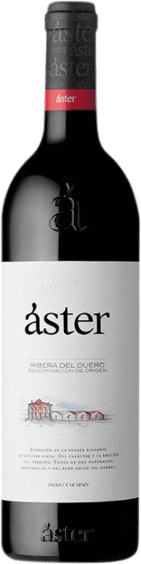 19,95 € Free Shipping | Red wine Áster Crianza D.O. Ribera del Duero Castilla y León Spain Tempranillo Bottle 75 cl