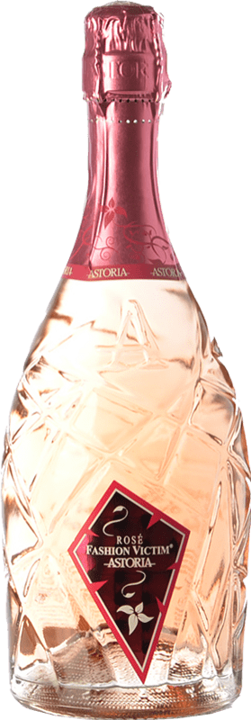 8,95 € 免费送货 | 玫瑰气泡酒 Astoria Fashion Victim Rosé 意大利 瓶子 75 cl