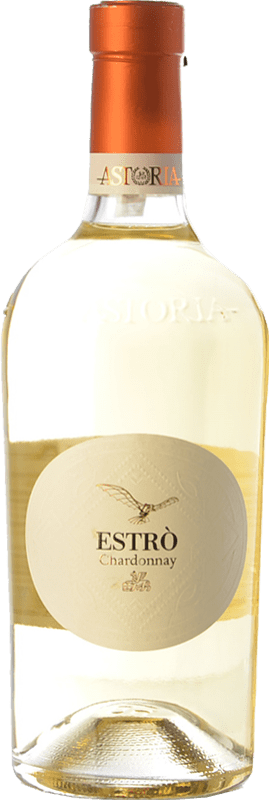 9,95 € Spedizione Gratuita | Vino bianco Astoria Estrò I.G.T. Venezia Veneto Italia Chardonnay Bottiglia 75 cl
