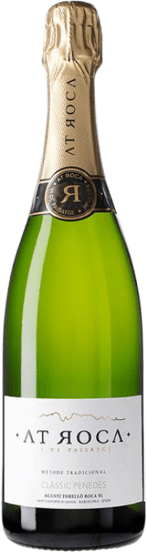 19,95 € Envoi gratuit | Vin Mousseux Blanc AT Roca Brut Nature Réserve D.O. Penedès Catalogne Espagne Macabeo — Macabeu, Xarel·lo, Parellada Bouteille 75 cl