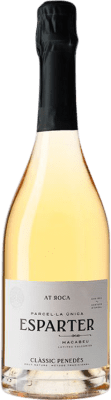 27,95 € Spedizione Gratuita | Spumante bianco AT Roca Vinya Esparter D.O. Penedès Catalogna Spagna Macabeo Bottiglia 75 cl