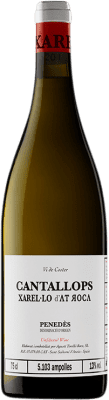 22,95 € Free Shipping | White wine AT Roca Cantallops Crianza D.O. Penedès Catalonia Spain Xarel·lo Bottle 75 cl