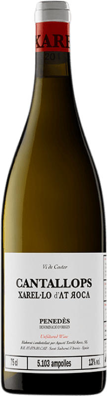 24,95 € Free Shipping | White wine AT Roca Cantallops Crianza D.O. Penedès Catalonia Spain Xarel·lo Bottle 75 cl
