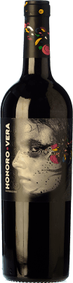 7,95 € 免费送货 | 红酒 Ateca Honoro Vera 年轻的 D.O. Calatayud 阿拉贡 西班牙 Grenache 瓶子 75 cl