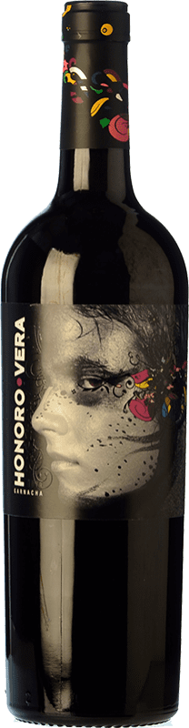 7,95 € Free Shipping | Red wine Ateca Honoro Vera Young D.O. Calatayud Aragon Spain Grenache Bottle 75 cl