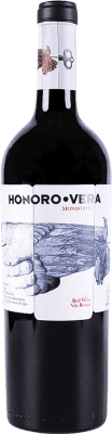 8,95 € 免费送货 | 红酒 Ateca Honoro Vera 年轻的 D.O. Jumilla 卡斯蒂利亚 - 拉曼恰 西班牙 Monastrell 瓶子 75 cl