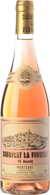 7,95 € Бесплатная доставка | Розовое вино Aubacs i Solans Sindicat la Figuera Rosat Молодой D.O. Montsant Каталония Испания Grenache бутылка 75 cl