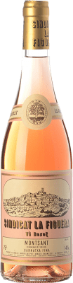 8,95 € Envío gratis | Vino Rosado Aubacs i Solans Sindicat La Figuera Joven D.O. Montsant Cataluña España Garnacha Botella 75 cl