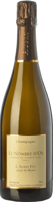59,95 € 免费送货 | 白起泡酒 Aubry Le Nombre d'Or 香槟 A.O.C. Champagne 香槟酒 法国 Chardonnay, Pinot Grey, Petit Meslier 瓶子 75 cl