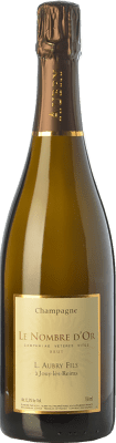 62,95 € 送料無料 | 白スパークリングワイン Aubry Le Nombre d'Or Brut A.O.C. Champagne シャンパン フランス Chardonnay, Pinot Grey, Petit Meslier ボトル 75 cl